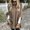 Coffee, variant on Long Sleeve Christmas Shirts for Women Women's solid color street pullover high neck split loose sweater top Casual Blouse Top Printed Round Neck Pullover Tops