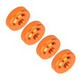 thumbnail image 5 of 10PCS/Set M4x14x5 Hand Tighten Nuts Aluminum Alloy Screw Nuts FastenersOrange, 5 of 5
