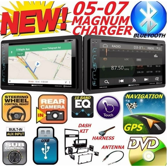 05 06 07 DODGE MAGNUM CHARGER CAR Radio Stereo GPS Navigation SYSTEM BLUETOOTH