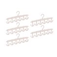 thumbnail image 1 of 5 perchas giratorias con 12 ganchos para cinturones, bolsos y ropa. Marrón claro, 1 of 7