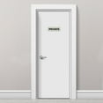 thumbnail image 5 of Uxcell 6"x2" Private Sign Acrylic Self Adhesive Door Sticker Wall Mounting Sign Silver, 5 of 5