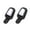 Black #0, variant on Vaidha Portable Car Glasses Frame, GM Sun Visor Clip, Auto Parts, Leather Glasses Frame, TicketS Clip, Multi-function(2pc)