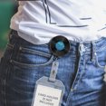 thumbnail image 6 of WIRESTER Set 2pcs Design Acrylic Key Card Holder Belt Clip Reel Id Badge Retractable - Vintage Vinyl Record Blue & Vintage Vinyl Record Red, 6 of 6
