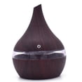 thumbnail image 2 of Wood Grain Mini USB Humidifier Portable Mist Maker, Quiet Mechanical Aroma Diffuser with Essential Oil Function for Home Office Car Desktop, Compact Travel Air Moisturizer for Dry Skin and Relaxation, 2 of 9