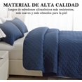 thumbnail image 3 of Amorosa Edredón Acolchada Doble Vista Ligera para Todo el Año Tela Suave Cómoda Máquina King Azul-275*240cm, 3 of 5
