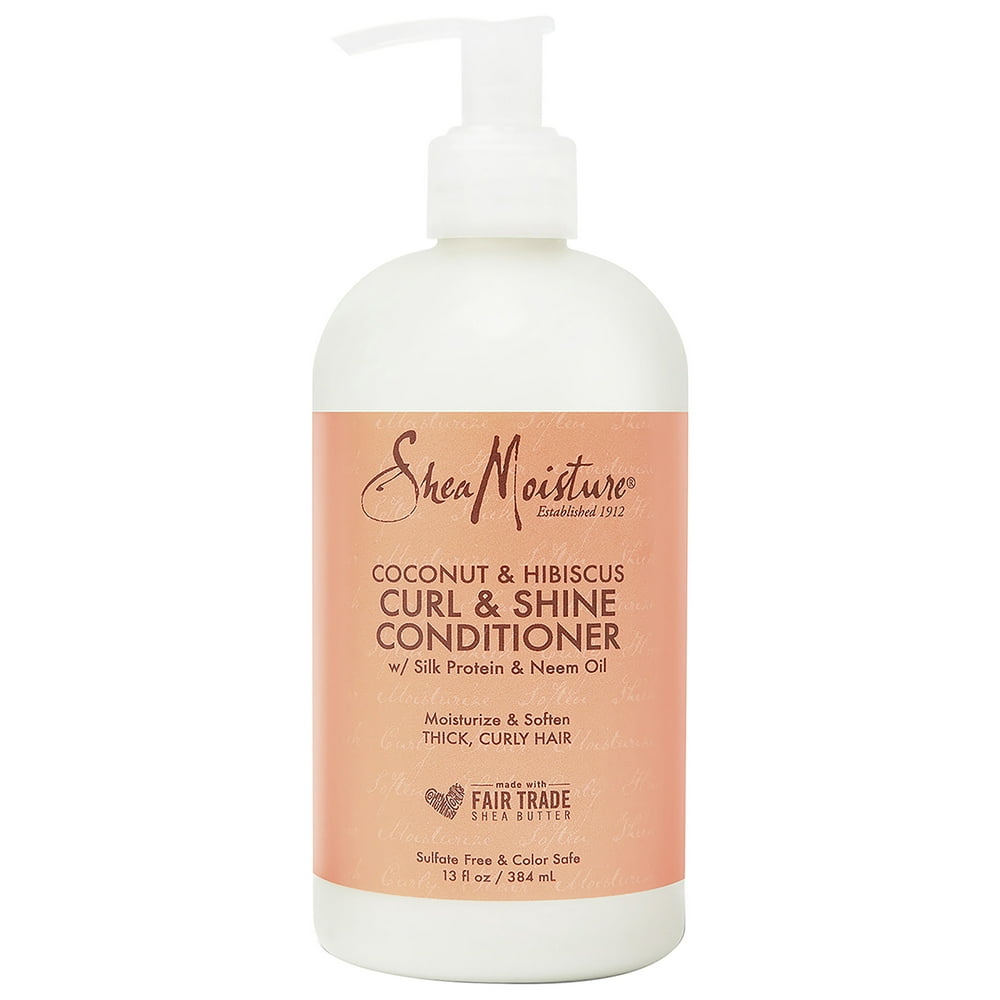 SheaMoisture Curl and Shine Conditioner to Restore and Smooth Dry Hair ...