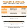 thumbnail image 5 of MASBRILL dog collar with Dog tag Reflective Soft Neoprene Padded Breathable and Adjustable, Odour Resistant and Fast Drying-Orange-XL, 5 of 7