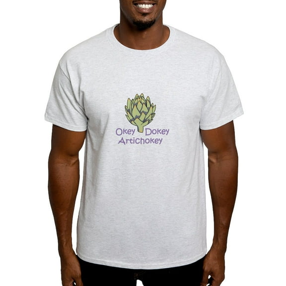 CafePress - OKEY DOKEY ARTICHOKEY T Shirt - Light T-Shirt - CP