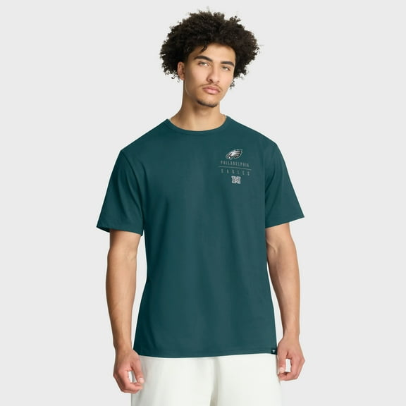Men's Fanatics Midnight Green Philadelphia Eagles Passing Pocket Legacy T-Shirt
