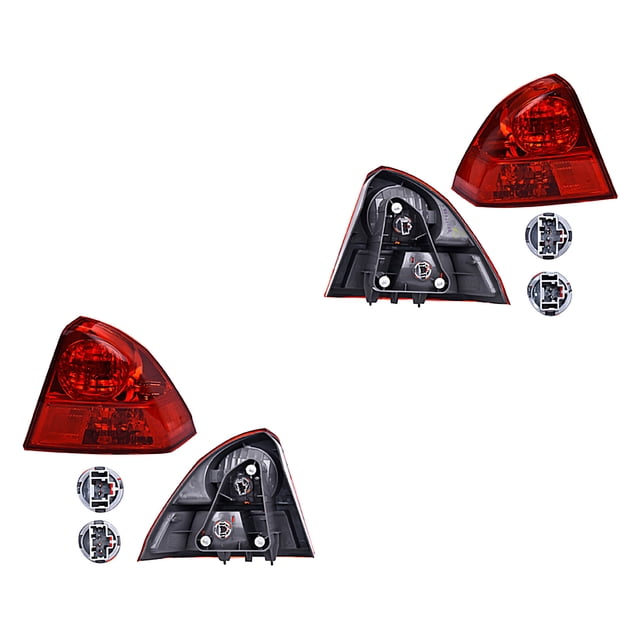 Par de Calaveras DEPO Civic 2003 A 2005 Honda Exterior 1 Par