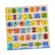 thumbnail image 2 of Rompecabezas de madera con alfabeto y números para niños, tablero de aprendizaje, juguete educativo preescolar, material didáctico para niños y niñas., 2 of 9