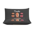 thumbnail image 3 of 3 Pcs Soft Bedding Set, Includes 1 Duvet Cover with Zipper And 2 Pillow Shams,Sushi House 1 Full(79"×90"), 3 of 8