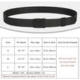 thumbnail image 4 of AWAYTR Kids Belt Nylon Belt - Belt with Metal Buckle for Pants School Uniform Jeans, 4 of 8