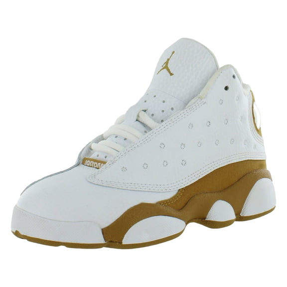 Nike Jordan 13 Retro PS Boys Shoes Size 11, Color: White/Wheat