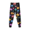 thumbnail image 6 of Leey-World Halloween Kids Pajamas Boys Girls Pajamas 2-Piece Pjs Set Kids Long Sleeve and Pants Jammies Casual Wear Girls' Sleepwear Lounge Clothes, 6 of 9