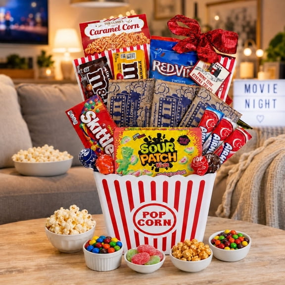 Alder Creek Gift Baskets Ultimate Movie Night (10 Pieces per Gift)
