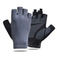 thumbnail image 1 of Guantes de ciclismo para hombre/mujer, antideslizantes, absorbentes de golpes, guantes de ciclismo con almohadilla de Gel de medio dedo, guantes para bicicleta, guantes transpirables para bicicleta, 1 of 6