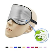 Natural Silk Travel Eye Mask Eyeshade Cover Sleeping Mask Blindfold