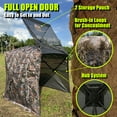 thumbnail image 5 of LUCKUNTER 360 Degree See-through Hunting Blind 2-3 Person Full Open Door Ground Blinds for Deer Turkry Hunting, 5 of 6