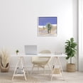 thumbnail image 2 of Stupell Industries Desolate Desert Sand Palm Trees Blue Sky , 24 x 24, Design by Patricia Pinto, 2 of 6