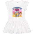 thumbnail image 3 of Inktastic Australian Koala Cool Sunset Girls Toddler Dress, 3 of 5