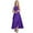 Purple, variant on HNMKIU Formal Party Gown For Girls Pageant Recital Performance Elegant Sleeveless Summer Dress For Toddler To Teen Green,2-3 Years
