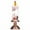 #12 White, variant on Christmas Exquisite Flameless Candles Liquid-Filled with Christmas Theme Figurine Inside Transparent LED Electric Candles Warm Glow Handheld & Portable Battery Operated Winter Home Decor for Holidays