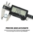 thumbnail image 2 of NEIKO 01401A 6-Inch Electronic Digital Caliper, Stainless Steel, Extra Large LCD Screen, Measurement Conversions for Inches, Millimeters, and Fractions, 2 of 8