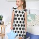 thumbnail image 4 of Fotbe Soccer Vestido de Dormir para Niñas de 3 a 10 Años, Mangas Cortas, Estilo Princesa, Pijama Camisón con Mangas Voladas-Large, 4 of 6