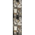 thumbnail image 1 of La Dole Rugs Cream Copper Gold Grey Metalic Rustic Abstract Patches Pattern Area Rug For Living Room Bedroom Dining Kitchen Tapis, 1 of 5