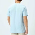 thumbnail image 4 of Ohufall Workout Shirts for Men Short Sleeve Plus Size Stretch Tops Quick Dry Solid Athletic Tee Shirts, 4 of 8