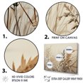 thumbnail image 3 of Designart "Serene Botanical Minimalism In Beige" Plants Floater Framed Canvas Art Print, 3 of 5