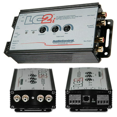 Audio Control Lc2i Car Amplifier - 400 W Rms - 2 Channel - Class A - 110 Db Snr - 0% Thd - 10 Hz To 100 Khz (10 Best Car Amplifiers)