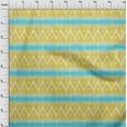 thumbnail image 3 of oneOone Cotton Poplin Fabric Chevron Ikat Printed Craft Fabric BTY 56 Inch Wide, 3 of 4