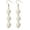 White, variant on Handcrafted Bohemian Raffia Ball Drop Earrings for Women - Boho Braid Straw Wicker Ball Dangle Earrings for Summer Beach and Vacation
