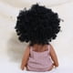 thumbnail image 3 of Fiudx juguetes para niños pequeños Bebé lindo pelo rizado deporte niños negro bebé juguete muñeca niños regalo con capucha con tela, 3 of 3