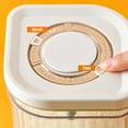 thumbnail image 4 of Dispensador de fórmula sellado, práctico recipiente para leche en polvo con un solo clic sin bisfenol A, recipiente de almacenamiento con cuchara, 4 of 5
