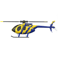 C184 MD500 100 Size RC Helicopter with One Key Takeoff/Landing, 2.4G ...