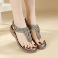 thumbnail image 6 of Women Sandals Comfortable Women's Oofos Shoes Women's Fashion Casual Home Comfortable Light Fish Mouth Sandals Gray, 6 of 9
