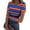 Orange01, variant on Dwralegc Womens-Plus Basic Dressy Ribbed Summer Shirts Slim Fit Fitted Striped Graphic Outfits Trendy Crew Neck Shirt Yellow L