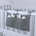 thumbnail image 5 of (Gris) 1 pieza de almacenamiento de pañales colgante, almacenamiento de cuna colgante, almacenamiento de cuna colgante, bolsa de almacenamiento de cuna colgante, 5 of 5