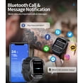 thumbnail image 2 of Reloj inteligente LIGE Military para hombre con pantalla HD de 5 ATM a prueba de agua, 2 of 8