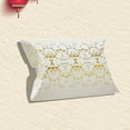 thumbnail image 4 of 50pcs Pillow Shape Candy Box Wedding Favors Baby Shower Candy Box Birthday Party Jewelry Gift Boxes Present Pouch, 4 of 6
