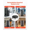 thumbnail image 2 of Heavy Duty Round Trash Can Dolly Set for 20 to 55 Gallon Containers,4 Lockable Wheels,500lbs Capacity,Multi-Functional Rolling Cart, 2 of 5