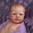 19inch Already Painted Reborn Doll Parts Cute Baby 3D Painting with