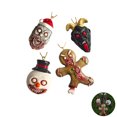 thumbnail image 3 of Estatuas De Halloween Pan De Jengibre Animal Colgante Accesorios De Fiesta Adornos De Terror Para La Decoración De La Puerta Del Patio4 Piezas Kearding HA013231-00, 3 of 6