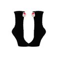thumbnail image 3 of Kamentoy Women's Christmas Socks Snowman Mid-Calf Socks Women Christmas Crew Socks Thick Fuzzy Plush Socks Soft Warm Winter Sleep Socks, 3 of 6