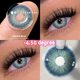 thumbnail image 1 of (-1.00 ~-8.00) Lente De Contacto De Color De Grado De Miopía 2 Pzs Lentes Con Receta Para Ojos Cosméticos Naturales Diopters Anuales, 1 of 4