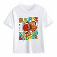 thumbnail image 4 of shqvo Toddler Shirts Girls 2t 100th Day Of School Graphic Short Sleeve T-Shirt School Spirit Loose Valentines Classroomgifts Toddler Girl Clothes, 4 of 4