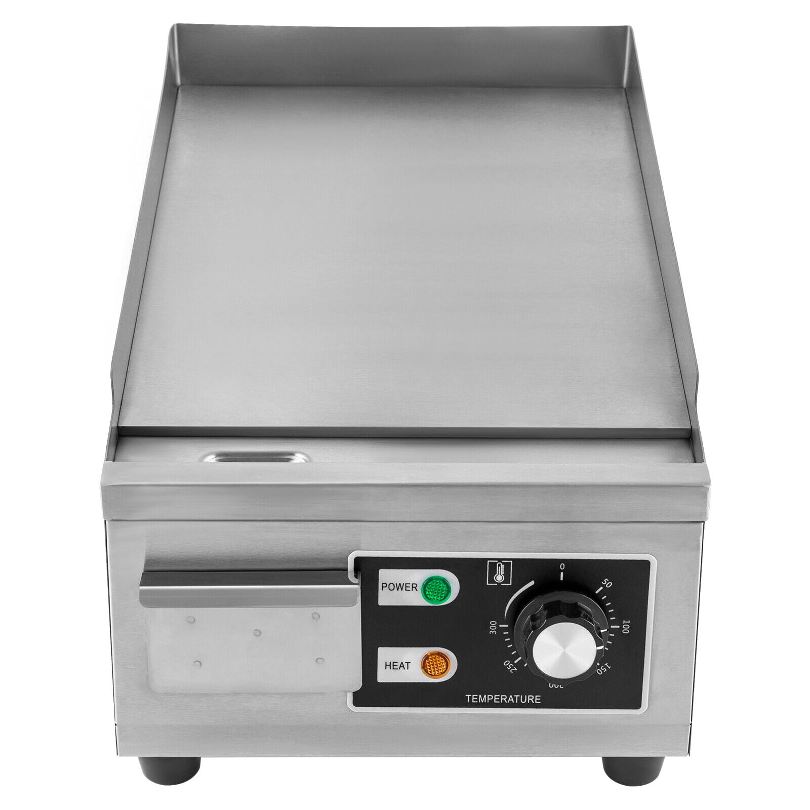 KOTEK Commercial Electric Griddle, 2000W 22” Flat Top Griddle, Stainless Steel Frame & Drip Tray, Adjustable Temperature Control 122°F-572°F